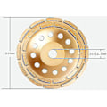 Miniatyrbillede 2 af 5: Diamantslibningsskive 230 X 22,2 Mm - Turbo Diamantkopskive Til Beton, Granit, Sten