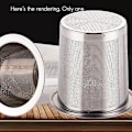 Miniatyrbild 2 av 5: Rostfritt stål tefilter sil tekanna läckage nät kaffekopp läckage filter sil fruktjuice S
