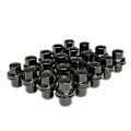 Miniatyrbilde 1 av 5: 20x Sorte Lug Nuts M14x1.5 Passer Til Land Range Rover Sport Hse Lr3 Lr4 Lr2 Hjul