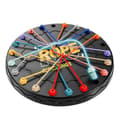 Interactive Rope Knot Game Challenges Logical Puzzle Board for Kids Adults Portable Fun Stress Toy