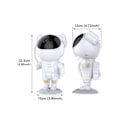 Miniatyrbilde 9 av 10: Astronaut nattlampe / Galakselampe - Stjernehimmelprojektor