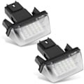 Pikkukuva 1 / 4: 2kpl 18 LED-auton rekisterikilven valo vasen & oikea C3 2002-2009 / BERLINGO / 306 307 406 5008..DEBUNS