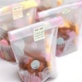 Miniatyrbillede 3 af 5: IC 100x Mode Flerfarvet prik Cookies Emballagepose Cellofan F Gul