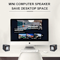 Miniatyrbillede 2 af 5: Notebook-højttalere til pc, bærbar computer med 3,5 mm jackstik