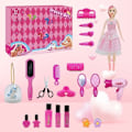 Miniatyrbillede 2 af 2: Barbie adventskalender - Julekalender 2024 Multicolor multifärg
