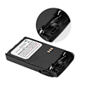 Miniatyrbilde 3 av 5: PUXING PX-777 PX-888 / VEV-3288S / LINTON LT-3268 Radio Walkie Talkie AAA Batteri Etui