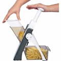 Miniatyrbild 1 av 5: Multifunktionell grönsaksskärare: Skivar, Julienne, Tärnar, Pommes frites-blad i rostfritt stål för lök, morötter, potatis, tomater, frukt