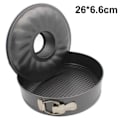 Miniatyrbild 1 av 5: IC Kolstål pumpaform ? 26 cm bakform, med non-stick beläggning, lätt att lossa för saftiga kakor