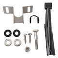 Miniatyrbilde 1 av 5: Wenyi Transducer Brakett 000 10262 001 Støtsikker Sterk Struktur Skimmer Transom Mount Passer for Lowrance