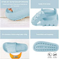 Miniatyrbillede 2 af 6: Dames Tykke Platform Cloud Slippers Himmelblå himmelsblå 42-43