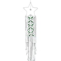 Miniatyrbillede 1 af 7: Macrame Dream Catcher - Boho Vævet Vægophæng Dekoration