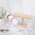 Miniatyrbillede 3 af 5: IC T Bar Velvet Hårbånd Pandebåndsholder Detailbutik Display Stand mørkesort
