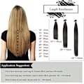 Miniatyrbild 5 av 5: Micro Loop Human Hair Extensions 50G