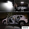 Miniatyrbild 3 av 4: 8 st LED-lampor för Renault Clio 4 2013 2014 2015 2016 2017 2018 Tillbehör Canbus LED Interiör Bagageutrymme Bil Lampa Skyltbelysning Glödlampa
