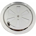 Miniatyrbillede 1 af 5: Rund Ventilationsrist, Justerbar Luftventil Rustfrit Stål Luftventil Indløb og Udstødning..DEBUNS