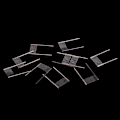 Miniatyrbilde 4 av 5: IC 10 stk Rebuild Mesh Coil for 0,2ohm 0,15ohm Ni80 Meshed Wire Res 0.2Ω