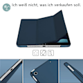 Miniatyrbillede 2 af 5: IC iPad 10. generation Navy med sort foldbart mobilcover Navy
