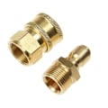 Pikkukuva 2 / 5: M22 - Messinkiset pikaliittimet painepesureille..DEBUNS