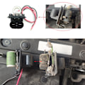 Miniatyrbillede 4 af 4: 94749639 Radiator Fan Blæser Motor Modstand Passer Til - Cruze 1.8l Opel Zafira,vectra 2006- 313450