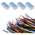 Miniatyrbillede 4 af 5: 50 stk. PCT-218 Ledningsforbindelse Hurtig Ledningsforbindelse Terminalblok 1 Ind 7 Ud Blå, DUBUNS