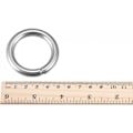 Miniatyrbillede 5 af 5: Svejset Ring Rustfrit Stål 304 50mm Udvendig Diameter 8mm Tykkelse 3 stk