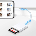 Pikkukuva 1 / 5: IC Apple Lightning - SD-kortin kameranlukija-adapteri iPhonelle iPadille
