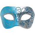 Miniatyrbilde 3 av 5: IC Sett for par, menn romerske greske masker kvinner venetiansk maske for Halloween Mardi Gras