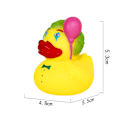 Pikkukuva 7 / 9: Luovia Halloween-kumikissoja, jotka ääntävät puristamalla, MJ51-lelu, kelluva keltainen kissa (10 kpl) Worker Duck