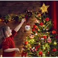 Miniatyrbild 5 av 5: Julgransstjärna för julgransdekorationer style 7