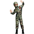 Miniatyrbilde 1 av 7: Barnas Mommie Zombie Kostyme Gutter Jenter Halloween Skummel Farao Egyptisk Body for Fint Klesopp Party 3-10 År 4-6 Years
