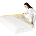 Miniatyrbillede 1 af 5: Store vakuumposer til madrasser, tøj, 220 x 100 cm vakuumforseglet madraspose, opbevaringspose til flytning/opbevaring af skummadrasser
