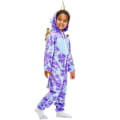 Miniatyrbild 2 av 7: Enhörning Pyjamas för Barn Djursovkläder Toddler Flickor Romper Kostym för Halloween Födelsedagsfest Lila