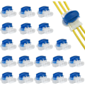Miniatyrbilde 1 av 3: 20 stk. Resin-fylte kabelkontakter 3-polet koblingsplint for robotgressklippere