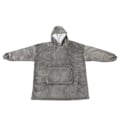 Miniatyrbillede 3 af 4: Oversize hættetrøje i blødt fleece - grå