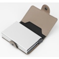 Miniatyrbillede 11 af 11: Dobbelt Tyverisikret Tegnebog RFID-NFC Sikker POP UP Kort Holder Brow Brown Brun- 12st Kort