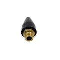 Miniatyrbild 4 av 5: 5/10 st 1/8 tum NPSM NPT hane gummiblandning / mässingsmunstycke ersättningsluftmunstycke för luftblåsningspistoler pneumatiska verktygstillbehör