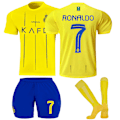 Miniatyrbild 1 av 2: Al-Nassr FC Fotbollströja Set 23-24 Nr 7 Ronaldo HOME adult XL