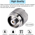 Miniatyrbild 3 av 5: Campingkök Adapter Delar 1 lb Propan Liten Tank Inlopp Utlopp Utomhus Cylinder LPG Behållare Adapter