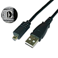 Miniatyrbillede 2 af 5: Til Sony Digital Camcorder Handycam Downloading 10pin Til Usb Data Synkroniseringskabel