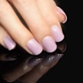 Miniatyrbillede 3 af 4: 240 stk. Candy Nail Design Kit Tips Lyselilla Nem DIY Runde Korte Fuldindpakkede Akryl Falske Negle til Finger Patch Manicure