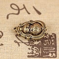 Miniatyrbilde 2 av 5: IC Antikk kalebassklokke i massiv messing Miniatyrfigurer Retro kobber A2