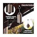 Miniatyrbilde 3 av 5: Deep Resonance Serenity Bell Windchime, Metallvindklokker Utendørs Dyp Tone, Unik Lav Tone Vind C