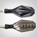 Miniatyrbillede 4 af 5: Til Aprilia DORSODURO 750 2007-2016 DORSODURO 1200 2011-2015 Universal Blinkende Motorcykel Signallampe Blinklys Indikator