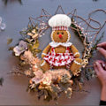 Miniatyrbild 6 av 7: Pepparkaksgubbe Plyschdocka - Mysig Julduk Leksak Boy