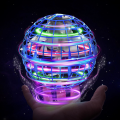 Miniatyrbillede 1 af 5: Flyvende Orb Ball 2023 roterende bold ophængt bold roterende flyvende bold fingertop lysende ophængt top vanddråbe bl?/blå