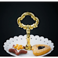 Miniatyrbillede 4 af 5: IC 3-lags Cupcake Stand, Ostebakke Cupcake Dessert Stand, Metal Hvid