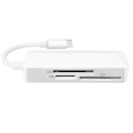 Miniatyrbillede 1 af 5: Mini hukommelseskortlæser 3 i 1 kortlæser Usb C kortlæser til Tfsd Xd