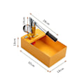 Miniatyrbillede 2 af 5: Aluminium 2,5mpa 25kg Vandtryk Tester Manuel Hydraulisk Testpumpe Maskine Med G1/2