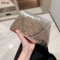 Aftonväskor Paljett Clutch SILVER silver silver