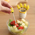 Miniatyrbild 3 av 5: IC 7 st/set Mini Bi Fruktgaffel Rostfritt Stål Tårta Dessert Sallad